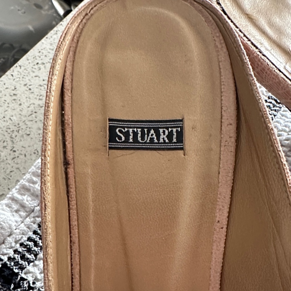 Stuart Weitzman Blush Pink Mules - Picture 2 of 5